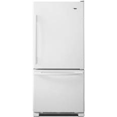 Amana 18 Cu Ft Bottom-Freezer Refrigerator Stainless Steel