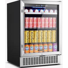 Bodega 24 in Built-in Beverage Cooler Fridge Black