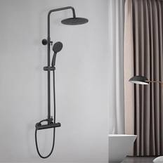 Cheap Shower Systems Belfry Bathroom Wahyudi Complete Shower System Black