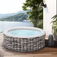 Jacuzzis Inflables Pro-Tec Jacuzzi Inflable Bañera De Hidromasaje Spa Ø204 x 70 cm