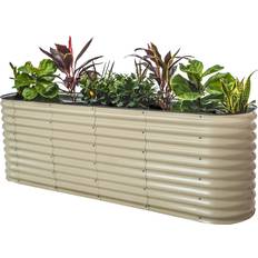 Pots, Plants & Cultivation Vego Garden 32 Tall Modular Metal Raised Bed Kit