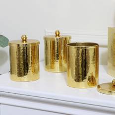 Biscuit Jars Canora Grey Aquashicola Tin Gold Biscuit Jar