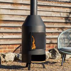 Bletsoe Pizza Oven Black 50cm W