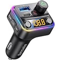 Syncwire Bluetooth 5.4 FM Transmitter Car Adapter 42W