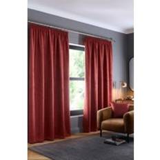 Orange Curtains Fusion Galaxy Pencil Pleat Curtains 168cm x 229cm