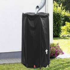 Black Rain Barrels Dakota Fields Emilienne Rain Barrel 250 L Black