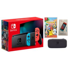 Nintendo Switch Lite Coral Bundle With Mario Kart 8 Deluxe Game Neon (NO SIZE)