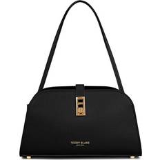 Suede Handbags Teddy Blake Dana Dollarino 11" - Black