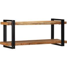 Mensole da Parete vidaXL 110 x 33 x 45 cm Solid Wood Wall Shelf