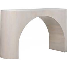 Home ESPRIT Vit Konsolbord 136 x 40 x 76 cm Avlastningsbord 40x40cm