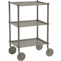 Rulleborde Muuto Flow Trolley Taupe Rullebord