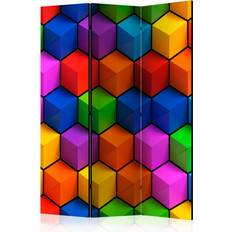 Rumsavdelare på rea Arkiio Colorful Geometric Boxes 135 x 172 cm Rumsavdelare