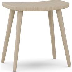 Stolab Palle Pall Oak Bright Matt Lacquer Seating Stool 44cm