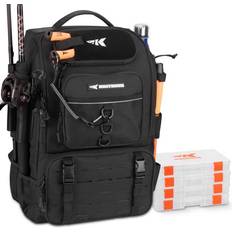 Fishing Bags KastKing KastKing Karryall Tackle Backpack with Rod Holders 4 Boxes