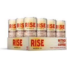 Cold Brew & Bottled Coffee Rise Brewing Co. Oat Milk Latte Nitro Cold Brew Coffee 7 oz