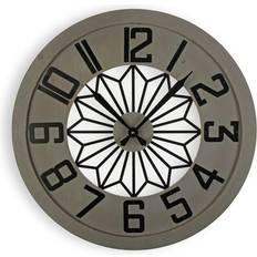 Versa MDF Wood Wall Clock 60 x 6 x 60 cm Väggklocka 60cm