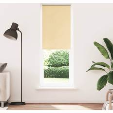 vidaXL Rullgardin Mörkläggningsbeige 70x210 cm
