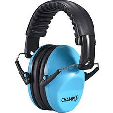 Cheap Hearing Protection Champs Kids Ear Muffs Earmuff Noise Protection Reduction Headphones for Toddlers Kid Children Teen NRR 25dB Safety Hearing Ear Muff Shooting Range Hunting Season [Blue]