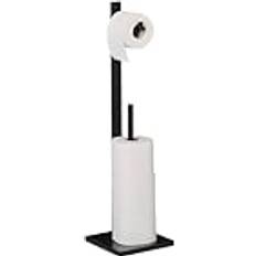 Relaxdays Freestanding Toilet Roll Holder 71 x 19 x 19 cm