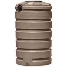 Plastic Rain Barrels Bushman 205 Gallon Rainwater Harvesting Tank Mocha