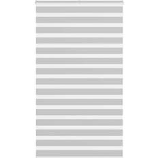 Gardiner & Tilbehør vidaXL Zebragardin Lysegrå 120x200 cm Polyester