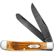 Case Cutlery Trapper Damascus Second Cut Jig Fickkniv