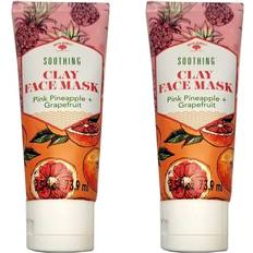 Baby Facial Masks Bolero Soothing Clay Face Mask Pink Pineapple Grapefruit 2.5fl oz