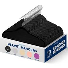 Hangers on sale SereneLife Velvet Hangers 10 Pcs Non Slip Set Hanger