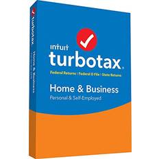 Office Software Intuit TurboTax Home & Business 2018 Tax Preparation Software