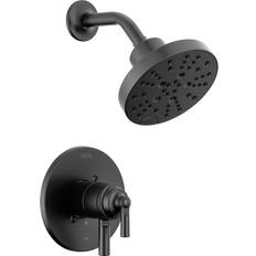 Black Shower Sets Delta Saylor 17 Series Shower Valve Trim Kit Black