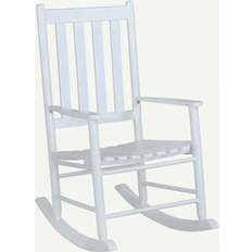 Wood Rocking Chairs Lark Manor Slat Back Rocking Chair