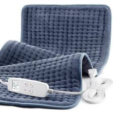 Vaaghanm Heating pad for back pain relief extra large 33 x 17 inches portable heating Gray 17"*33"