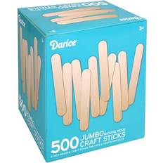 Darice 500 Pcs 6 Inch Popsicle Sticks