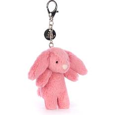 Jellycat Bashful Bunny Pink Bag Charm