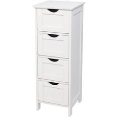 FCH 4 Drawers Free Standing Bathroom Storage Cabinet