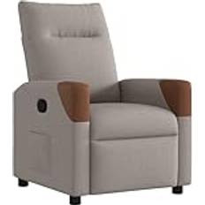 Fauteuil inclinable Fauteuils vidaXL Relaxsessel Taupe Stoff Sessel