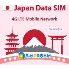 Only Japan SIM-kort 15 Dagar 10 GB 4G LTE