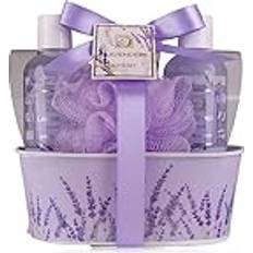 Scatole regalo e Set Accentra Set Doccia Da Donna LaVENDEL 4 Pezzi 3 pz