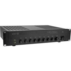 Dayton Audio Amplifiers & Receivers Dayton Audio da60r 60w 2u mixer-amplifier 70v 100v or 4 ohm Black 19.55 lbs