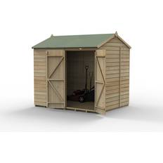 Forest Garden Beckwood Reverse Apex Shed 8 x 6 ft (Building Area )