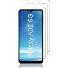 Screen Protectors J&D Galaxy A32 5G Glass Screen Protector 3-Pack