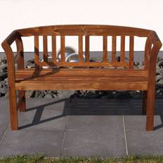 Garden & Outdoor Furniture Garten Living Wooden 83cm H x 120cm W x 45cm D Garden Bench