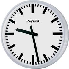 Peweta Großraumuhr Funkuhr Metall D.520mm 2x1.5 V Wall Clock