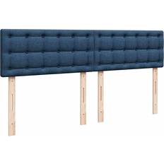 vidaXL Ramsäng Med Madrass Blå 180x200 cm Kontinentalsäng