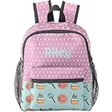 Donuts Cake Candy Personalized Kids Toddler Backpack - Boys