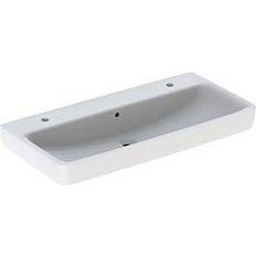 Waschbecken & Handwaschbecken Geberit Renova Plan Waschtisch 100 cm mit KeraTect