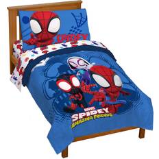 Super Heroes Fabrics Jay Franco Marvel Spidey His Amazing Friends Team Spidey Bed Set