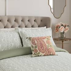 Gröna - Silke Påslakan V&A Silk Road Paisley Cotton Set Duvet Cover Green