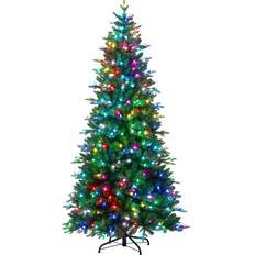 Christmas Trees Mr. Christmas 6.5 ft Green LED Christmas Tree