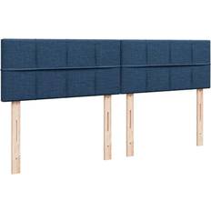 vidaXL Ramsäng Med Madrass Blå 180x200 cm Kontinentalsäng